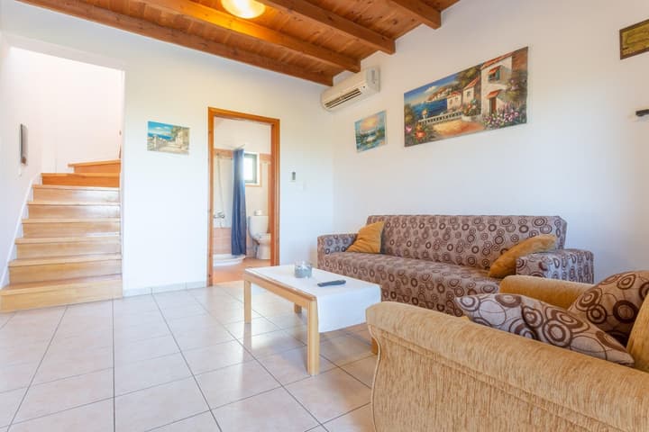 Andreas Beach Villa Large Private Pool Walk to Beach Sea Views A C Wifi Car Not Required - 1654