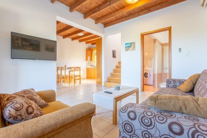 Andreas Beach Villa Large Private Pool Walk to Beach Sea Views A C Wifi Car Not Required - 1654