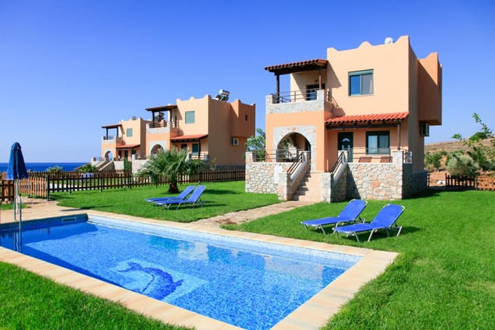 Andreas Beach Villa Large Private Pool Walk to Beach Sea Views A C Wifi Car Not Required - 1654