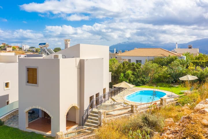 Villa Stratos Large Private Pool Sea Views A C Wifi Eco-friendly - 2117