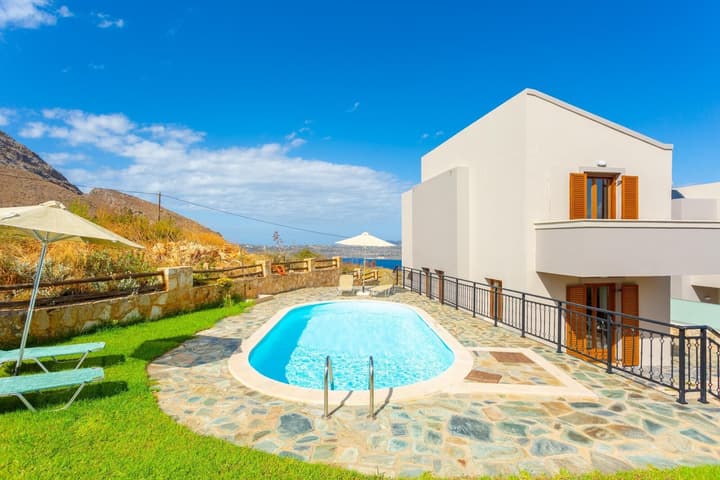Villa Stratos Large Private Pool Sea Views A C Wifi Eco-friendly - 2117