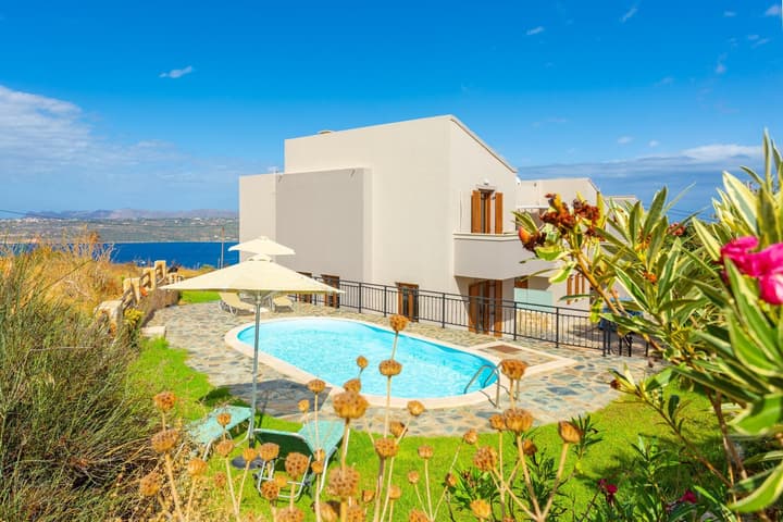 Villa Stratos Large Private Pool Sea Views A C Wifi Eco-friendly - 2117