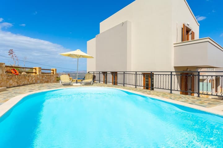 Villa Stratos Large Private Pool Sea Views A C Wifi Eco-friendly - 2117