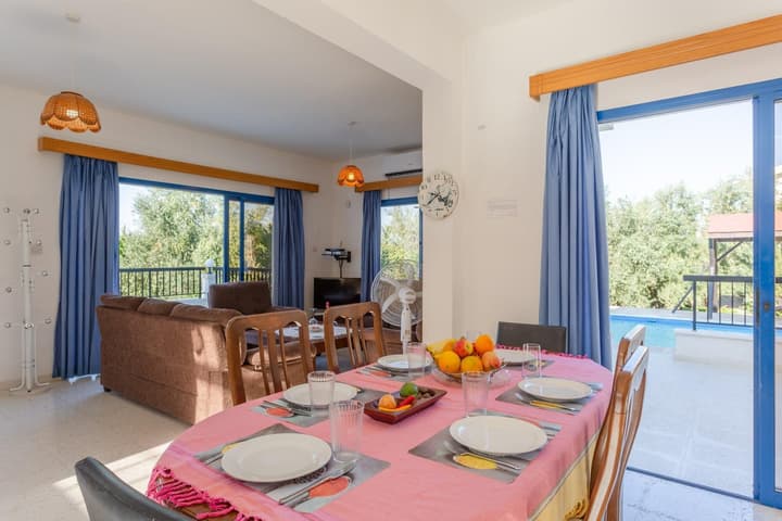 Villa Charoula Thio Large Private Pool A C Wifi - 2141