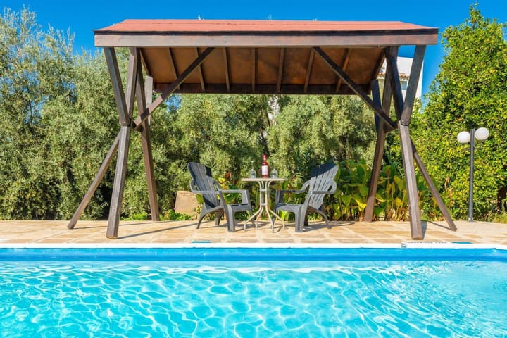 Villa Charoula Thio Large Private Pool A C Wifi - 2141