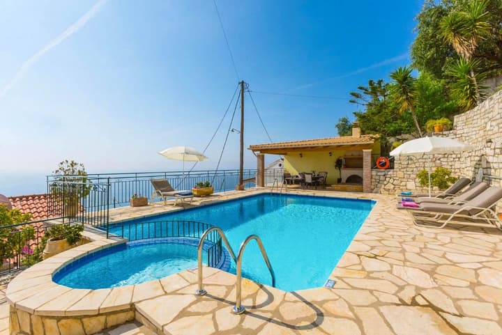 Villa Aris Large Private Pool Walk to Beach Sea Views A C Wifi - 2453