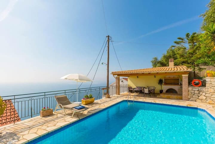 Villa Aris Large Private Pool Walk to Beach Sea Views A C Wifi - 2453