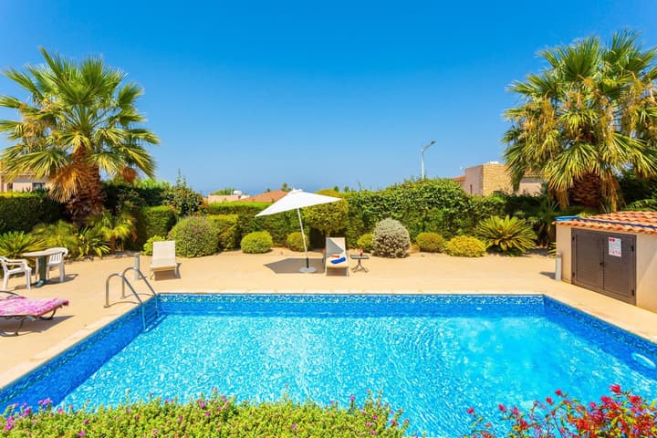 Villa Fortuna Large Private Pool Walk to Beach Sea Views A C Wifi Car Not Required - 2630