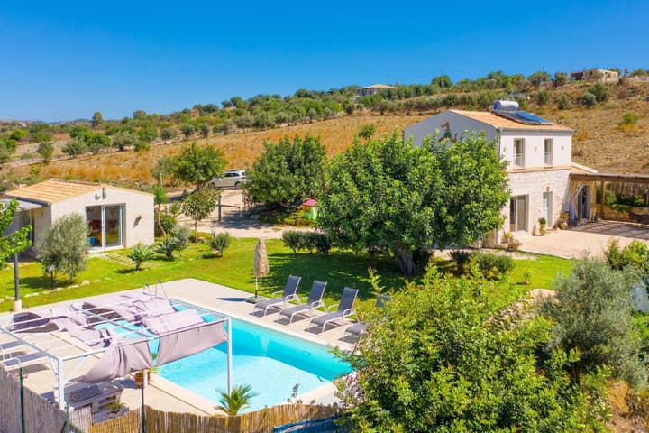 Villa La Mia Sicilia Large Private Pool Sea Views A C Wifi - 3158