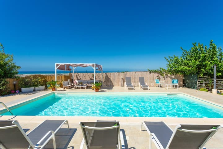 Villa La Mia Sicilia Large Private Pool Sea Views A C Wifi - 3158