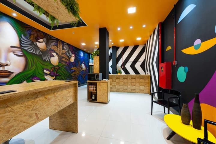 Mural Living Hotel Manaus