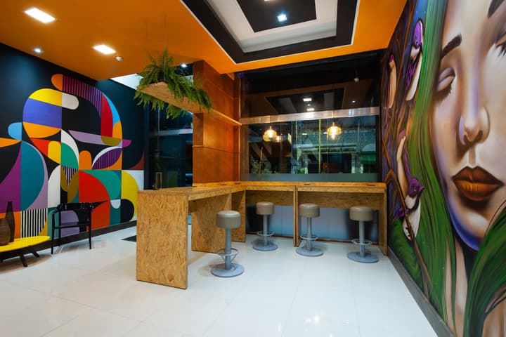 Mural Living Hotel Manaus