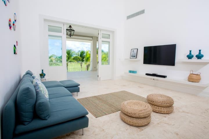 Amazing Golf Villa at Luxury Resort in Punta Cana Includes Staff Golf Carts and Bikes