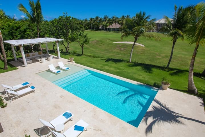 Amazing Golf Villa at Luxury Resort in Punta Cana Includes Staff Golf Carts and Bikes