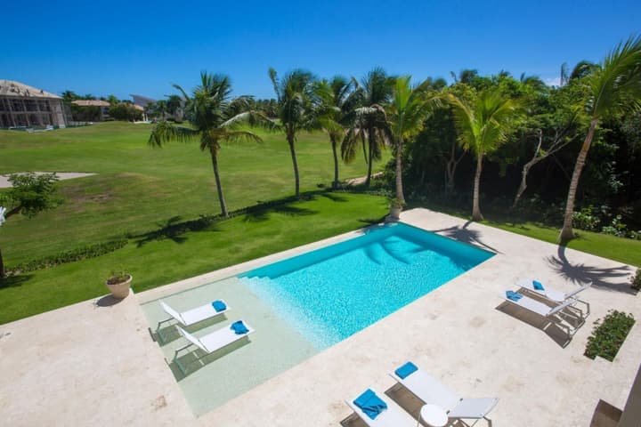 Amazing Golf Villa at Luxury Resort in Punta Cana Includes Staff Golf Carts and Bikes