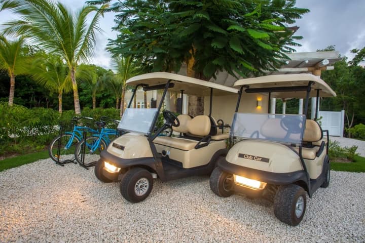 Amazing Golf Villa at Luxury Resort in Punta Cana Includes Staff Golf Carts and Bikes