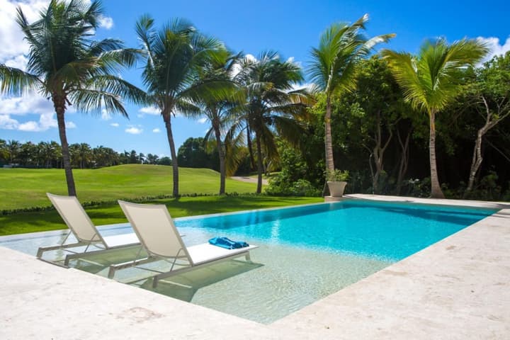 Amazing Golf Villa at Luxury Resort in Punta Cana Includes Staff Golf Carts and Bikes