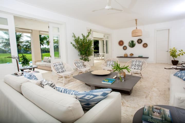 Amazing Golf Villa at Luxury Resort in Punta Cana Includes Staff Golf Carts and Bikes