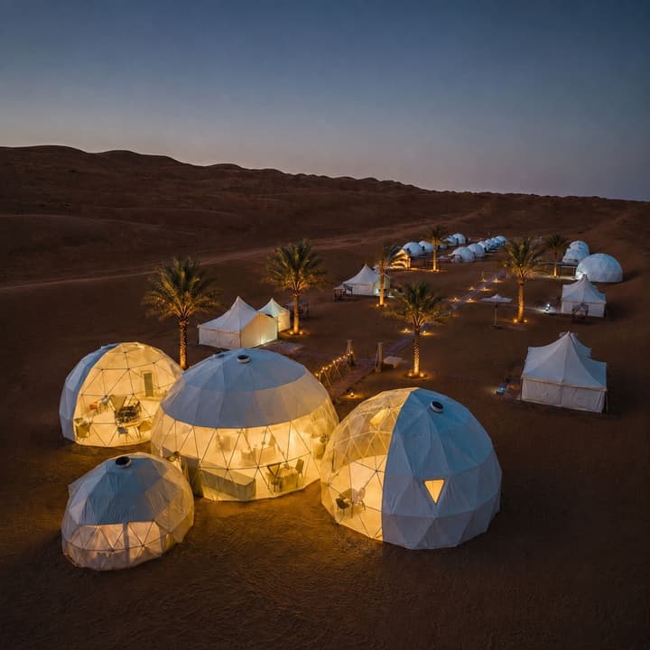 Luxury Desert Camp Oman