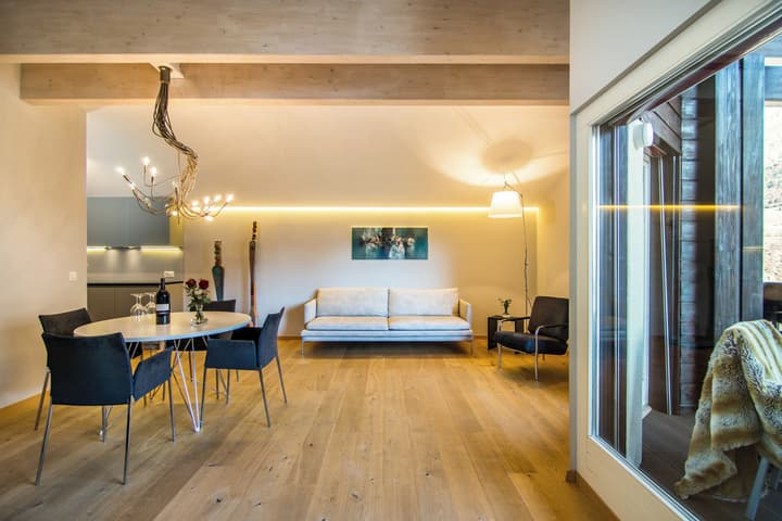 Waldhotel Fletschhorn Private Whole Hotel in Saas-Fee: 360 Alpine Views & Sauna