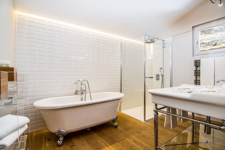 Waldhotel Fletschhorn Private Whole Hotel in Saas-Fee: 360 Alpine Views & Sauna