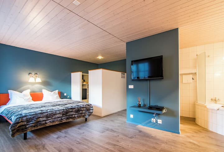 Waldhotel Fletschhorn Private Whole Hotel in Saas-Fee: 360 Alpine Views & Sauna