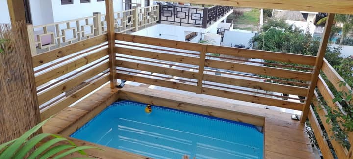 Apartment With Outside Refreshing Cabin - Mi Cuna Close to Beach