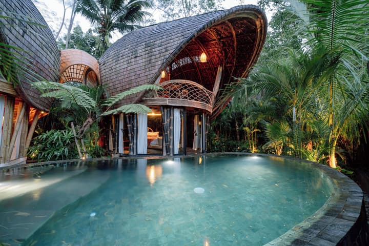Hideout Eco Bamboo House Bali