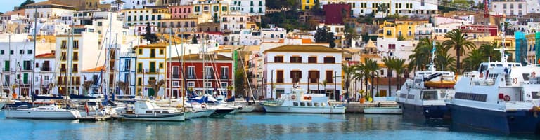 Plaja Talamanca, Ibiza, Spania