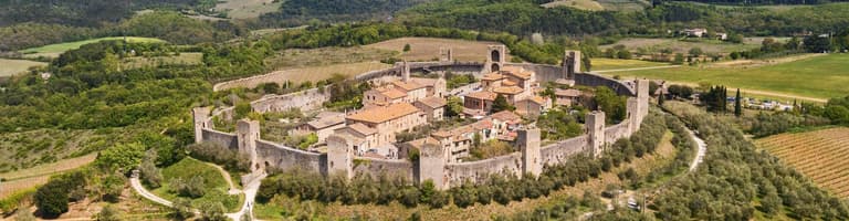 Monteriggioni, Italië