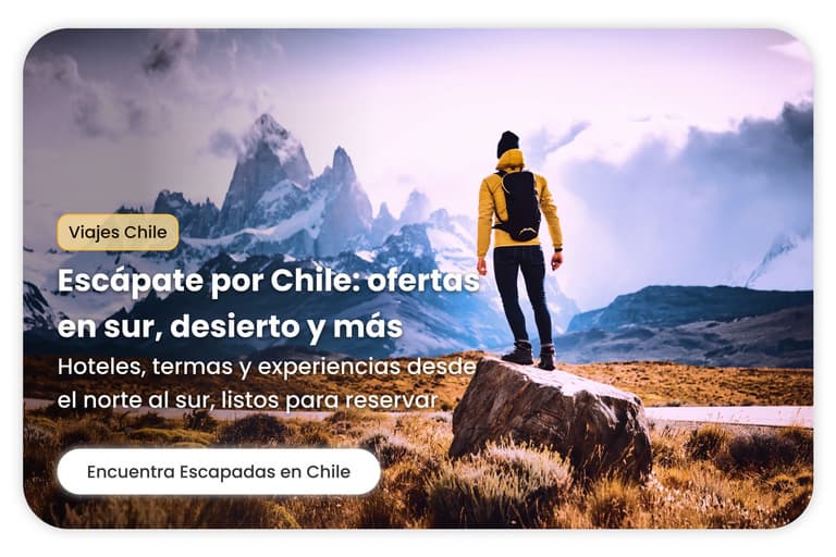 Imagen - Escapadas de Viajes por Chile: oferta en el sur, desierto, hoteles, termas, norte, listos para reservar