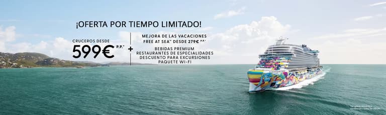 Imagen - Ofertas en Cruceros NCL desde 599€