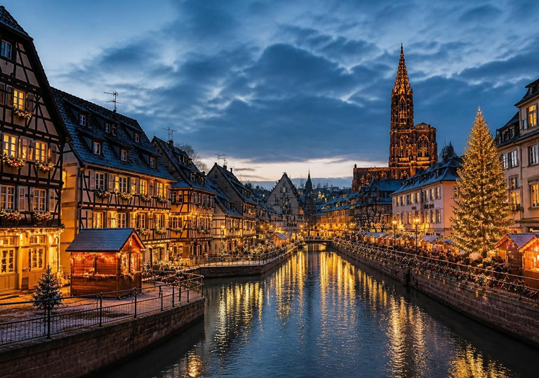 Immagine - 6-8 DICEMBRE  VILLAGGI NATALIZI DI STRASBURGO, COLMAR, RIQUEWHIR E THUN