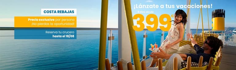 Imagen - Hasta 300€ de descuento en tu crucero Costa