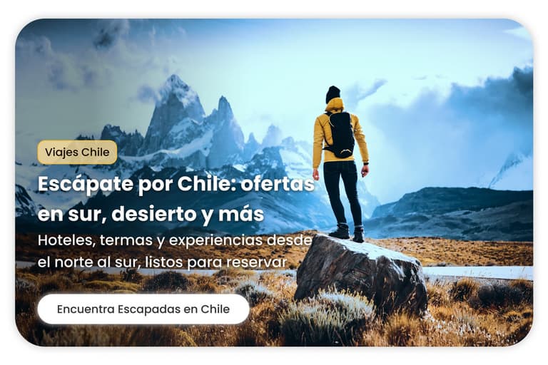Imagen - Escapadas de Viajes por Chile: oferta en el sur, desierto, hoteles, termas, norte, listos para reservar
