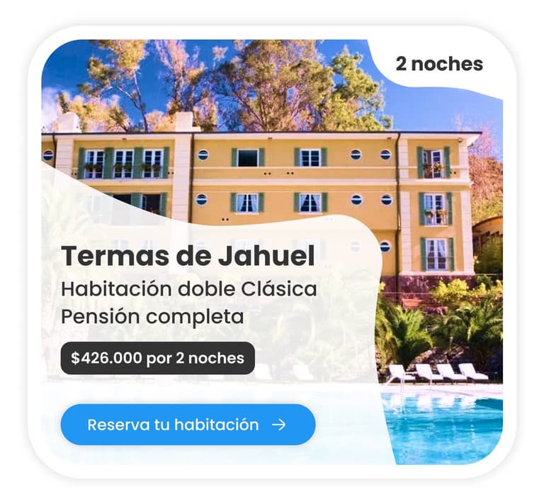 Imagen - CHILE - SM - Termas de Jahuel - Reserva tu habitación