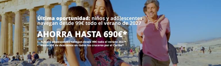 Imagen - Los niños y adolescentes navegan desde 99€ todo el verano de 2027