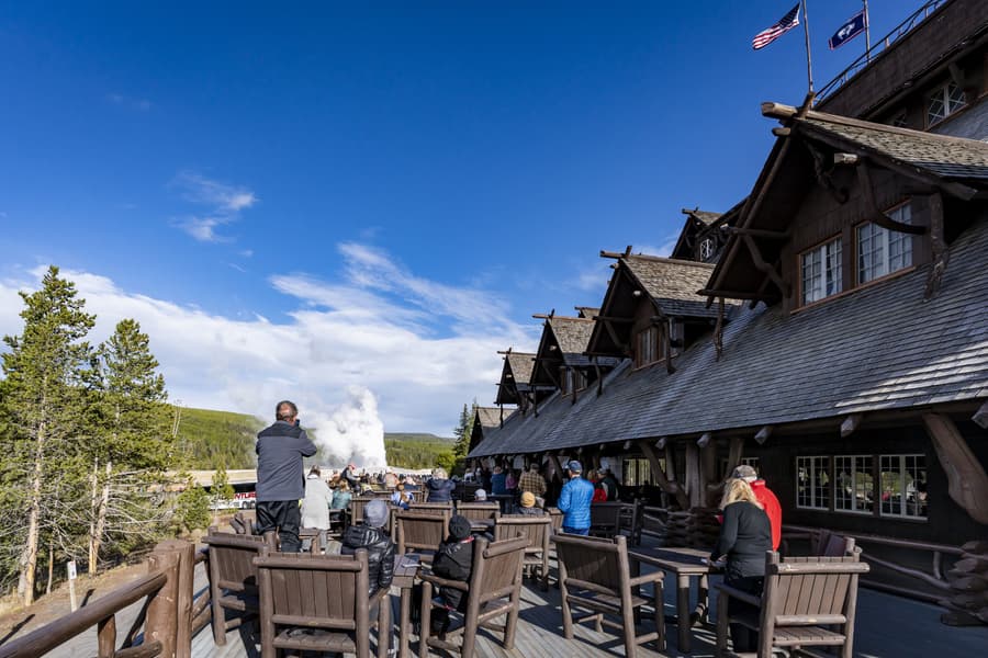 Old Faithful Inn - Inside the Park