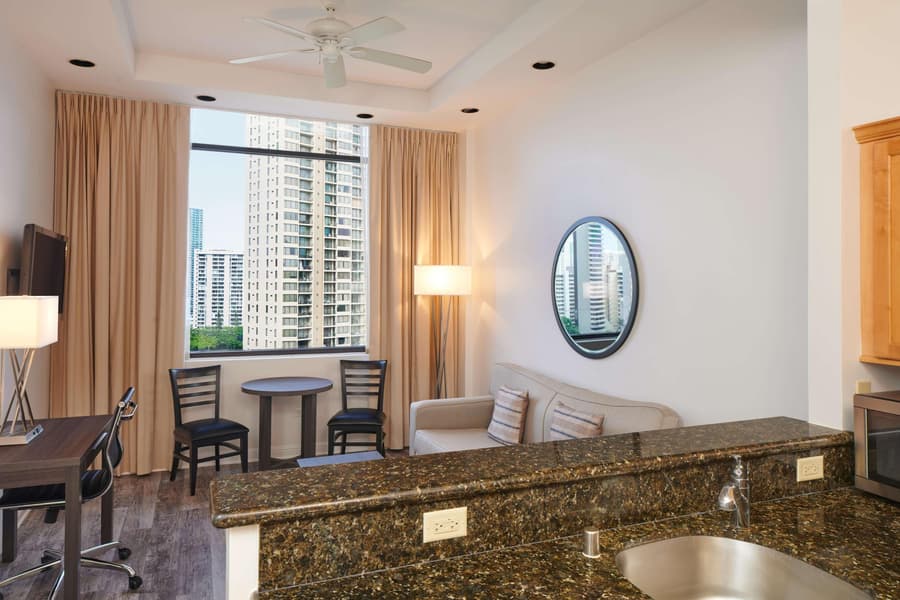 Aqua Palms Condo with City View