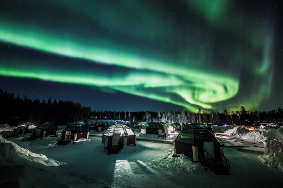 Arctic SnowHotel & Glass Igloos