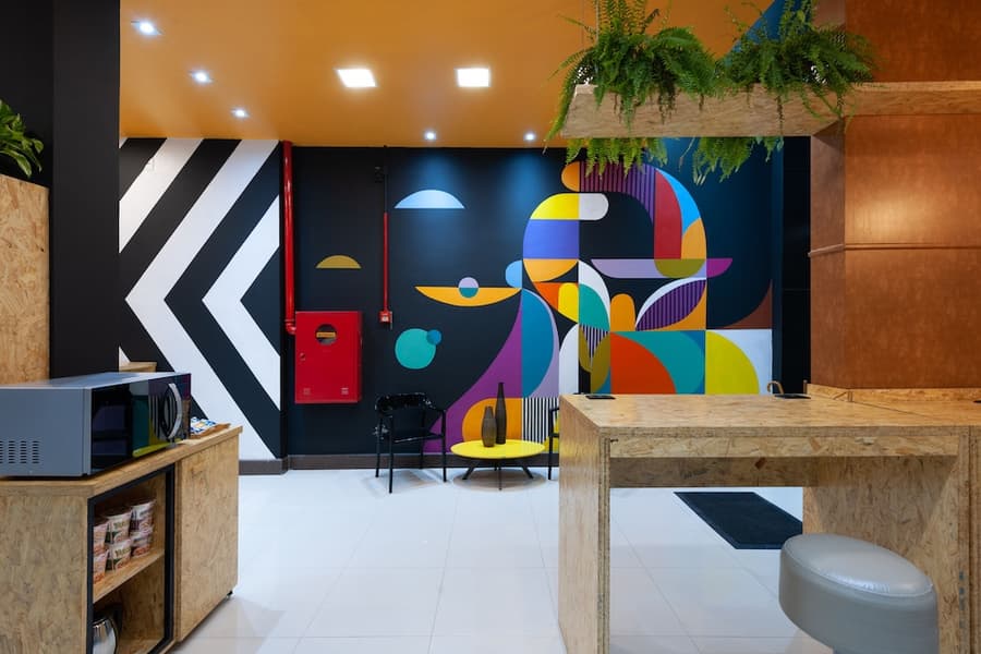 Mural Living Hotel Manaus