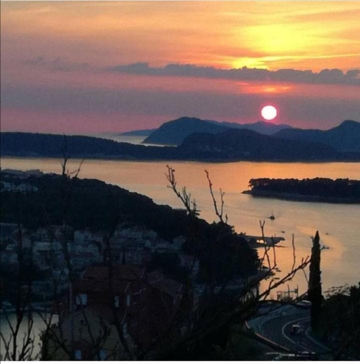 Sea View From The Hill