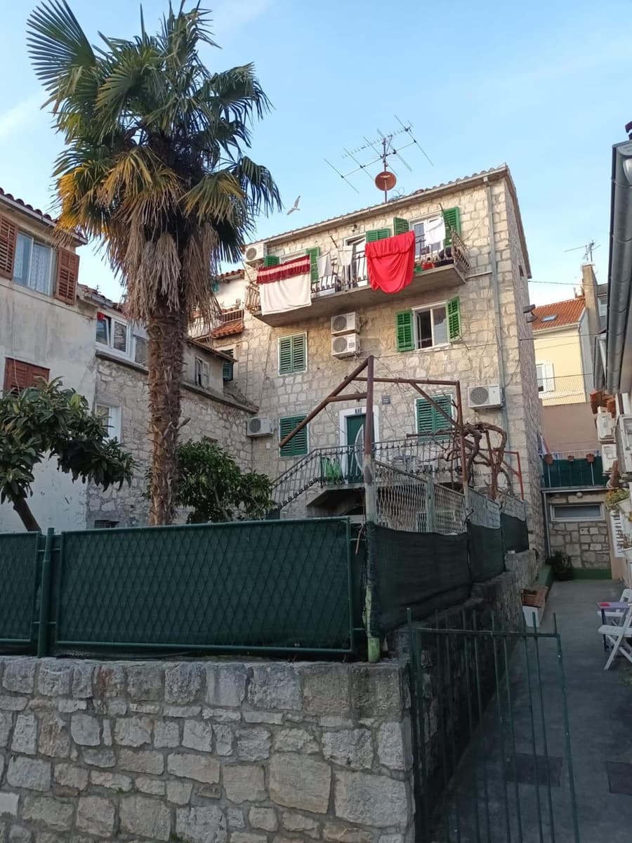 Old stone house in historical area