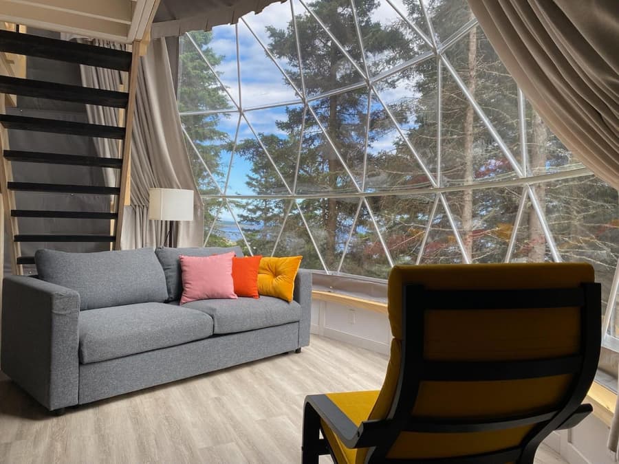 Domes Rocher Percé at Domaine Renard