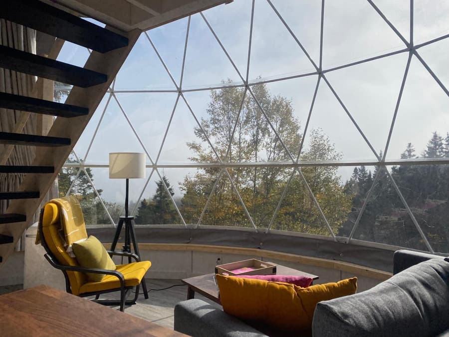 Domes Rocher Percé at Domaine Renard