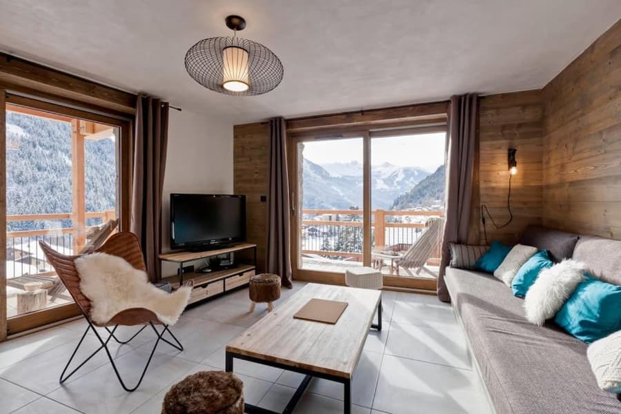 Lodge 10 personnes proche pistes et commerces belle vue