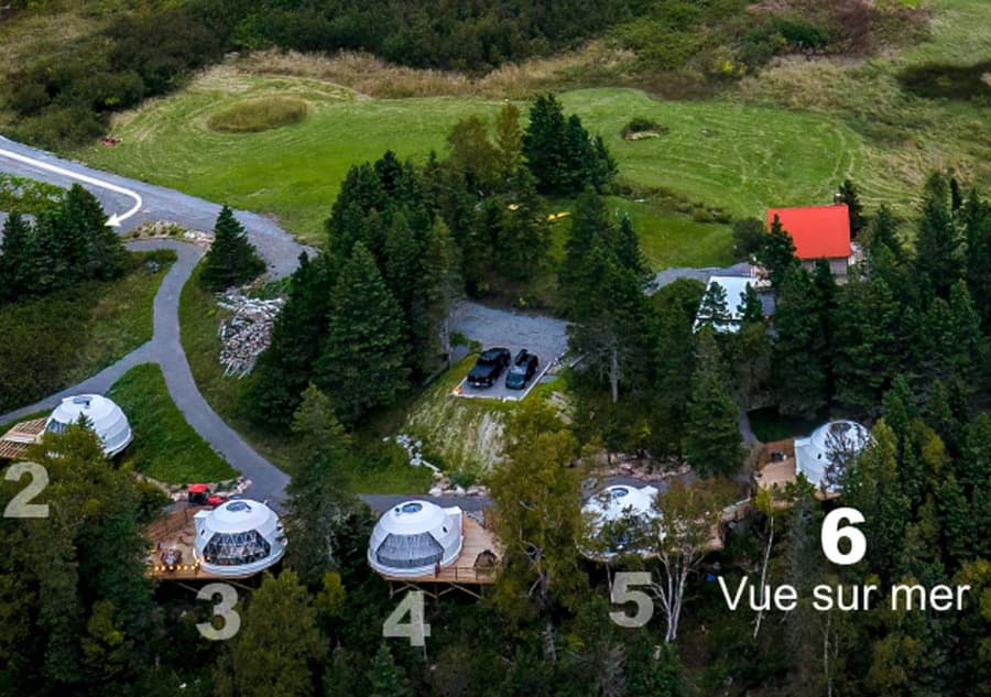 Domes Rocher Percé at Domaine Renard