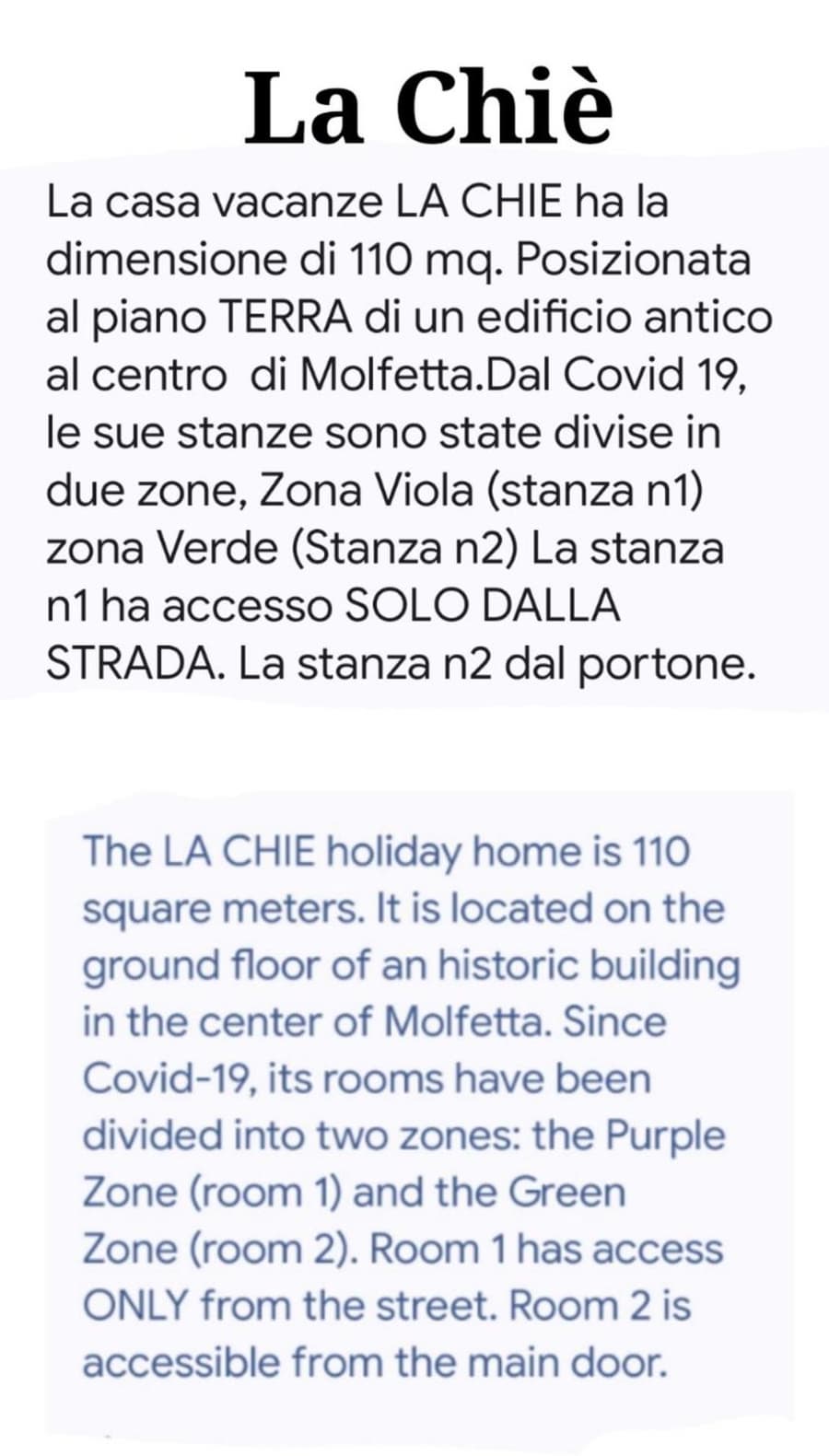 La chiè