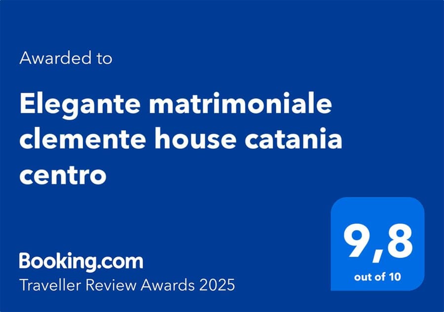 Elegante matrimoniale clemente house catania centro